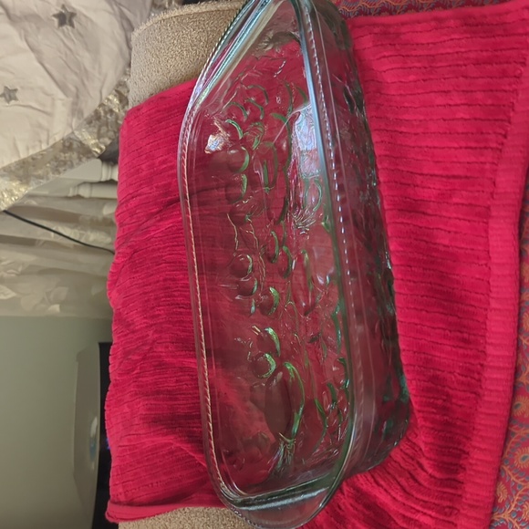 VINTAGE Libbey Orchard Fruit Casserole Baking Dish - Picture 1 of 5